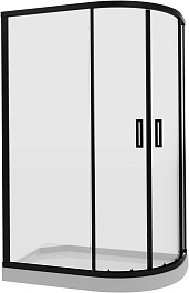 Niagara Душевой уголок Nova 120x80 NG-6621-08 Black – фотография-2